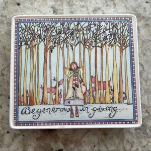 Be generous in giving plaque